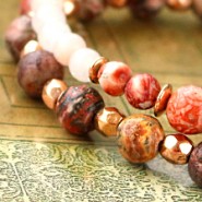 New 17 February - Beautiful natural stone beads for a unique look